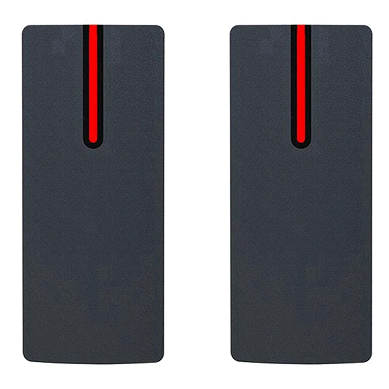 

2X IP68 Waterproof IC Card Reader 13.56Khz Proximity Card Access Control Slave Reader Support Wiegand 26/34 Output