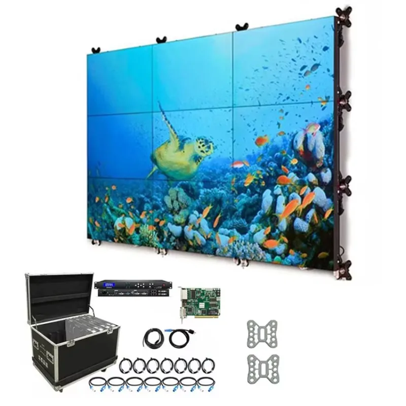 

Hot Seller:Led New P10 P8 4k 55 Inch External Panel P6 0.4mm Indoor Video WallCustomizable