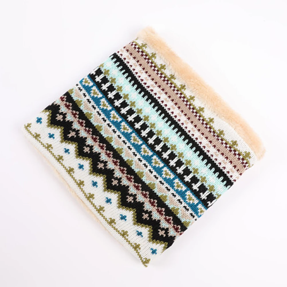 

Thermal Scarf Warm Neckerchief Hedging Knitting Loop Shawl Winter Warmer Men and Women