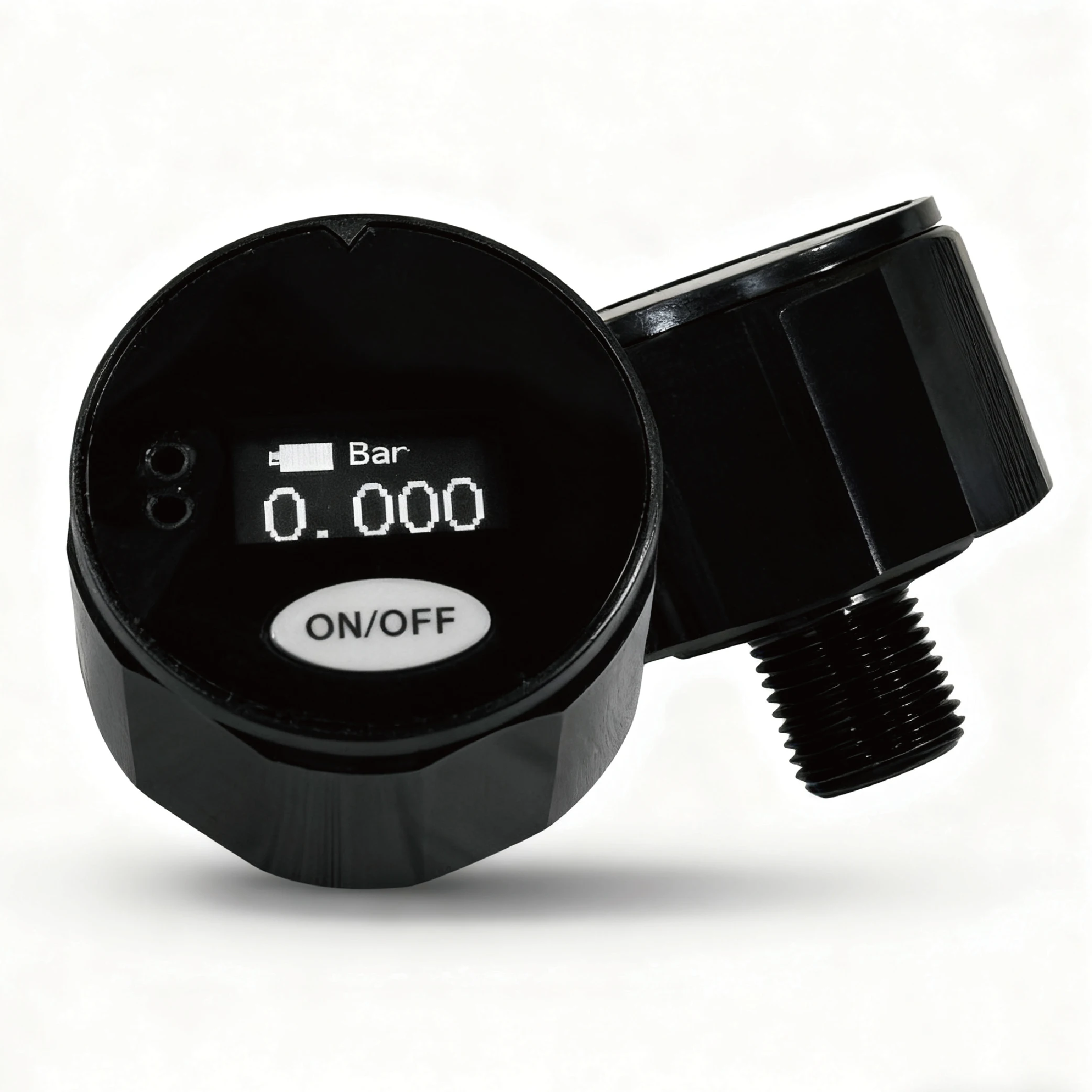 مقياس الضغط الرقمي القابل لإعادة الشحن 28 مم، مقياس وحدة HPA عالي الدقة 350 بار، مقياس الضغط FX لخيط 1/8BSP #4