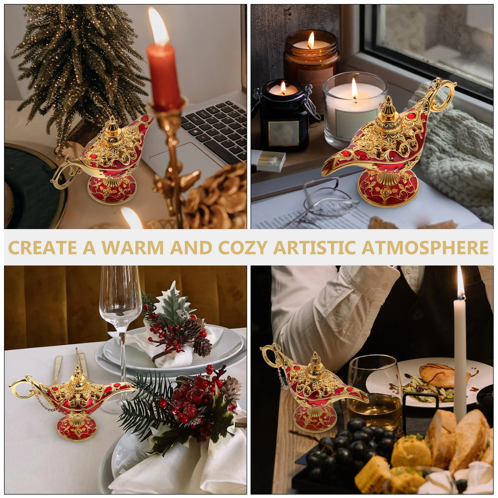 

Vintage Style Decor Zinc Alloy Retro Desktop Ornament for Home Charm Decorative Craft Art Piece