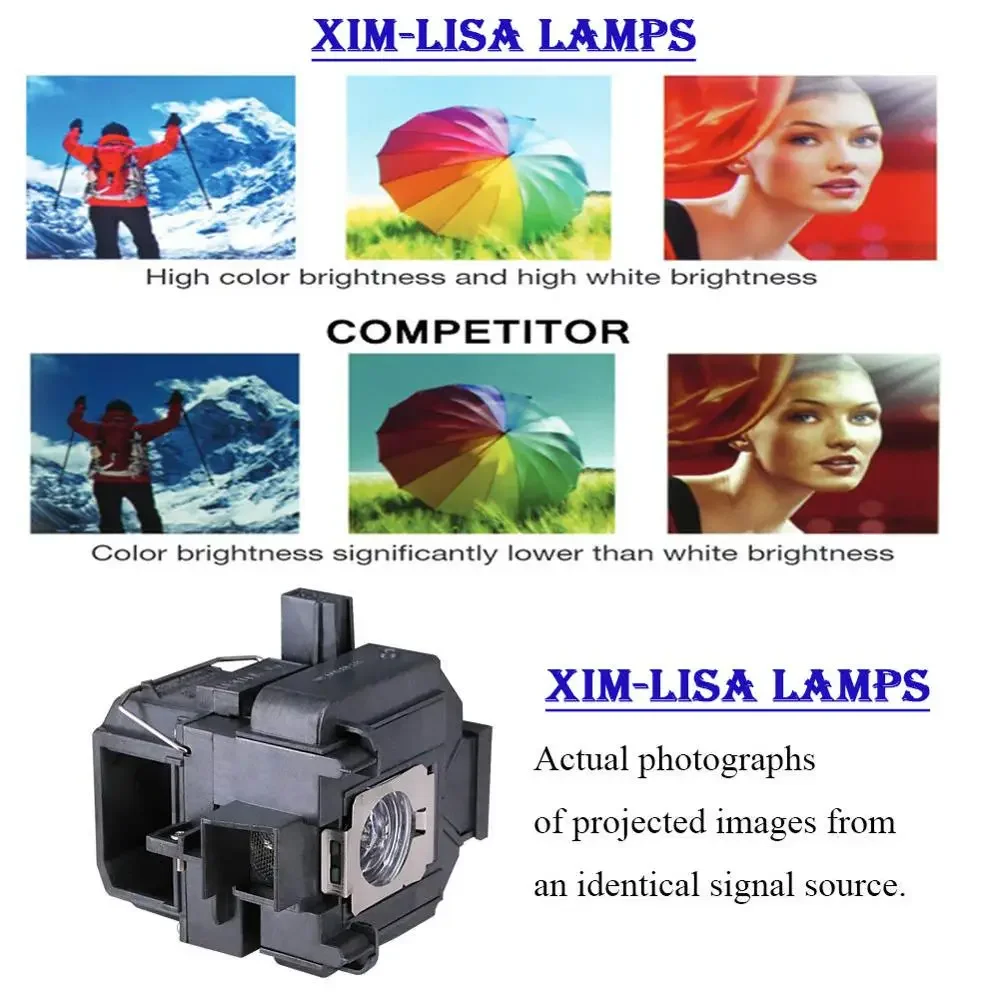 عالية الجودة V13H010L69 ELPLP69 مصباح بروجيكتور لإبسون EH-TW8000/EH-W9000/EH-TW9000W/EH-TW9100/EH-TW8100/EH-TW8200/EH-TW9200