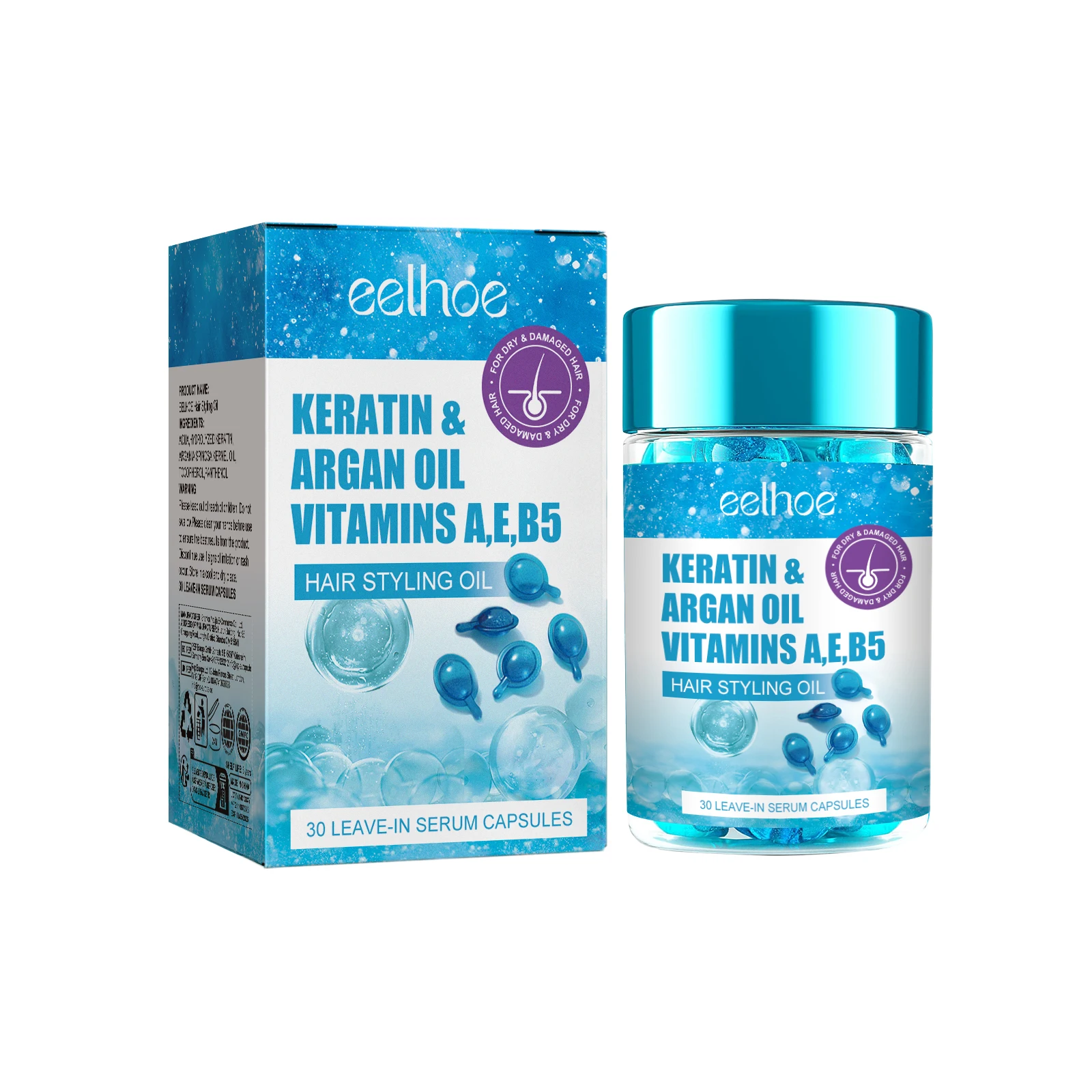 

Hair Serum Smooth, Lightweight, Hydrating, Deeply Moisturizing, Repairing, Dyeing And Irritable Hair