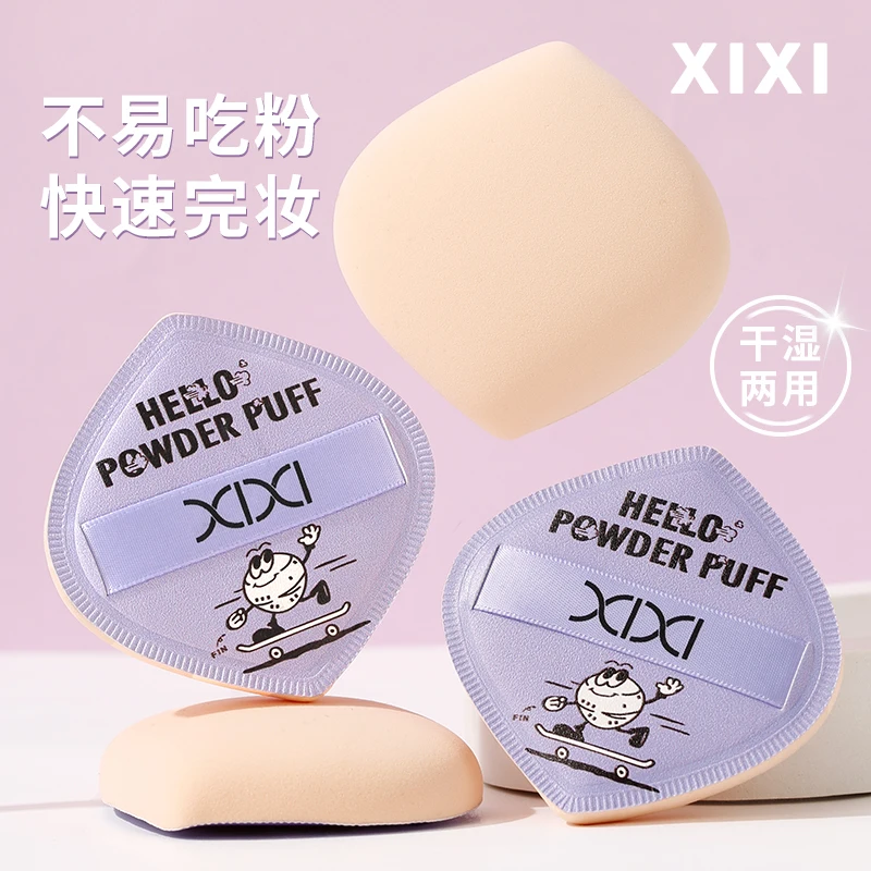 Weichen Make-Up Schwamm Make-Up Blender Puff Foundation Pulver Concealer Schwamm Kosmetik Applikator Trocken Nass Dual Verwenden Hohe Elastische 1PC