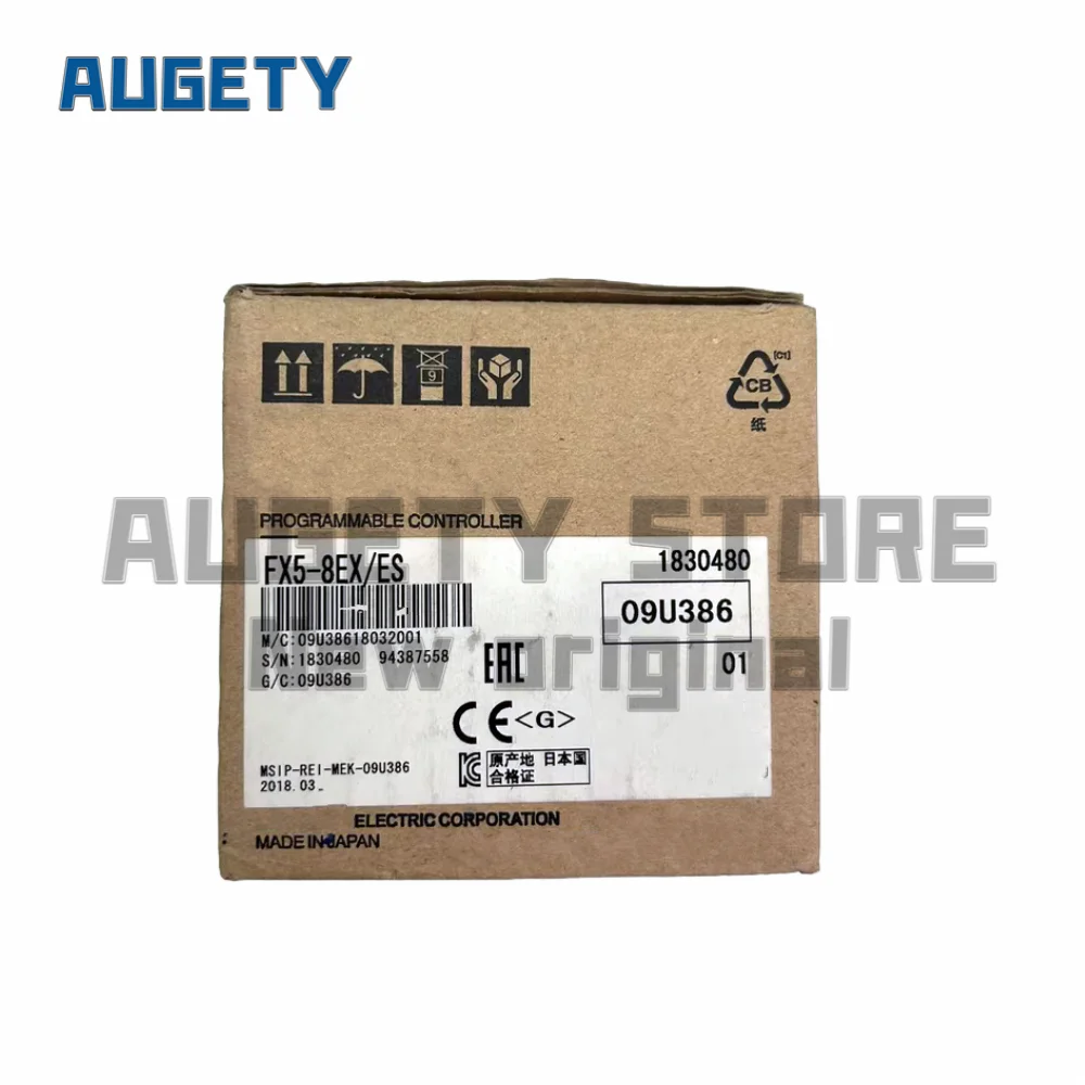 

Оригинальный контроллер ПЛК Mitsubishi FX5-8EYT/ES EYR EX FX5-8EYR-ES