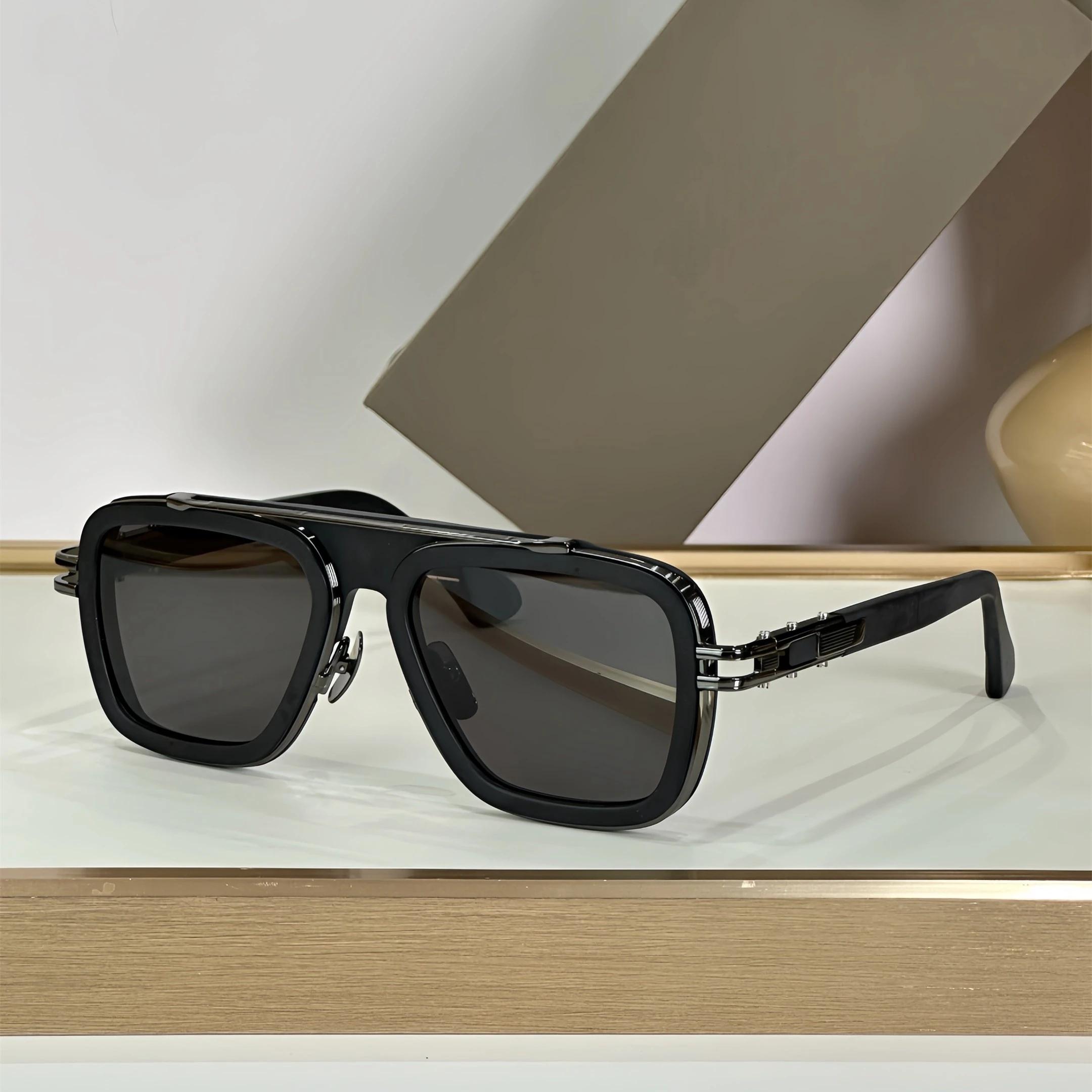 شعبية الرجال النظارات الشمسية lrest de sol hombre سبيكة LXN EVO نظارات الموضة DTS 403 رجل أنيق المرأة النظارات الشمسية