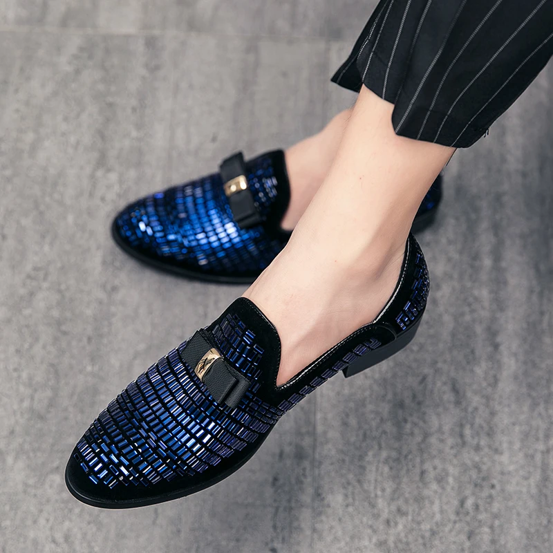 

Patent Leather Shoes Man slip on Shoe Designer Tassel Formal Shoes for Men outdoor Fashion Social Dress Business shoes