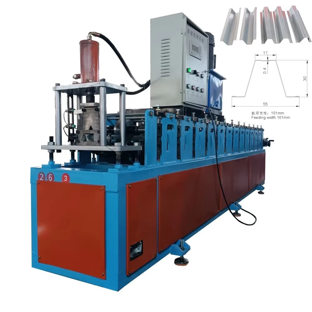 NewProfessional High-Accuracy Steel Frame Metal Furring Machine PLC Control Gear Motor Bearing for Drywall Production Line