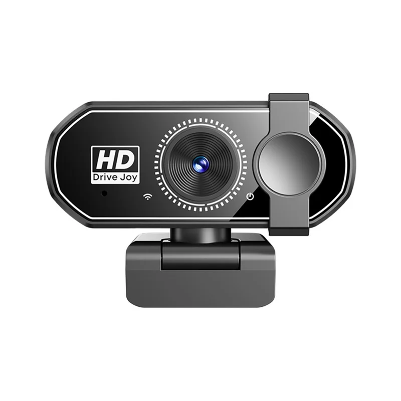 

Стильная веб-камера HD USB с двумя микрофонами для ПК, ноутбука, зум, видеозвонки, компьютерная веб-камера