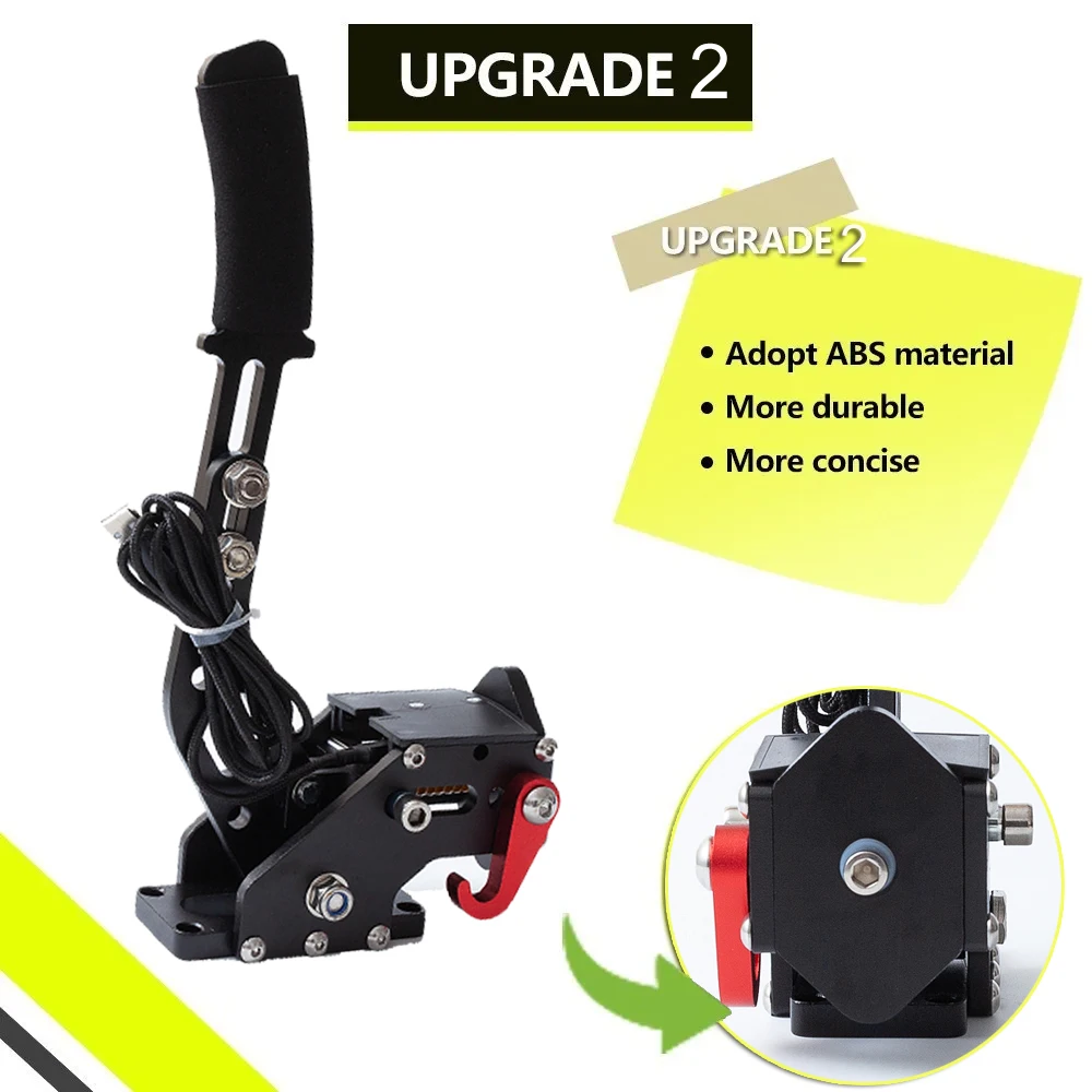 Imagem -06 - Game Handbrake com Clamp Simulador de Corrida Freio de Mão Drift Linear Logitech G923 G29 G27 G25 Pxn v9 V10 V12 pc