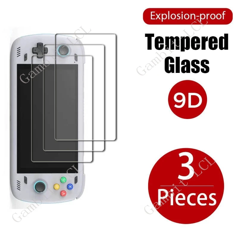 3PCS 9H HD Tempered Glass For AYN Odin 2 Pro 6inch Game AYNOdin2 Odin2 Odin2pro Player Games Screen Protector Cover Film