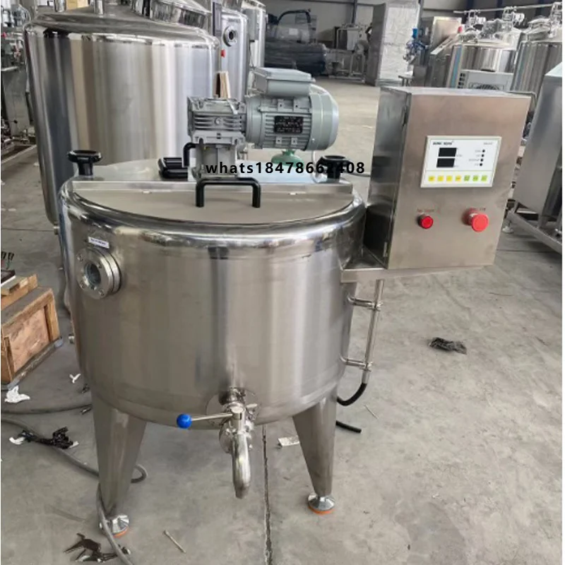 Small Scale 500L Milk Processing Machine Commercial Juice Pasteurizer Machine