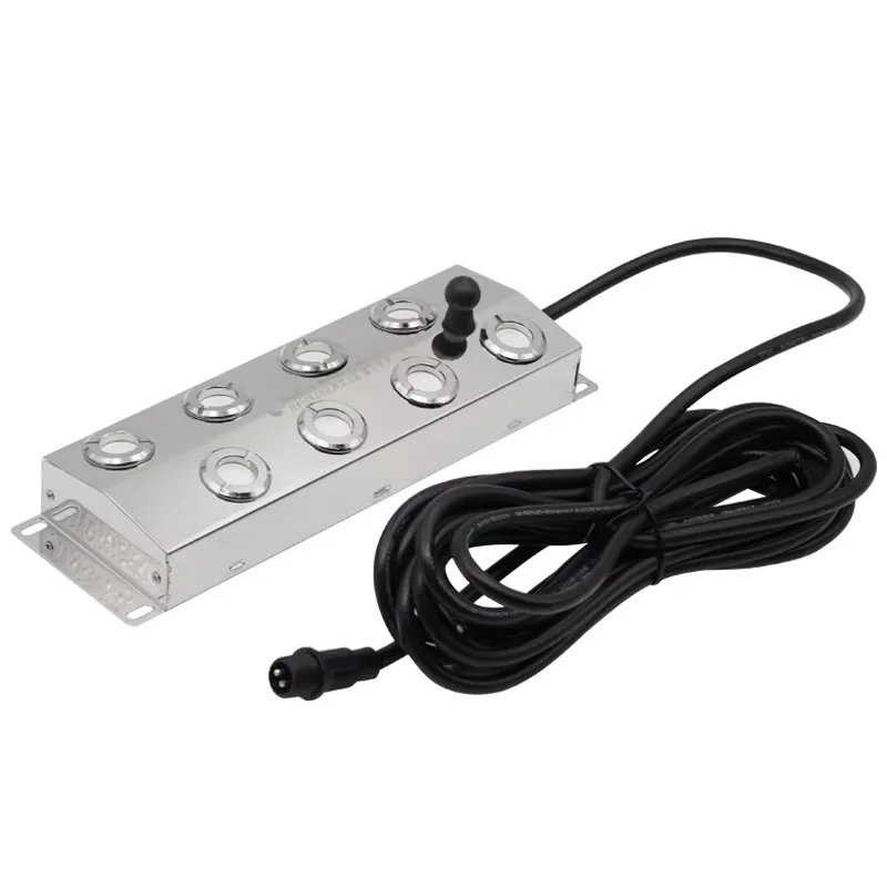 

Best 45v 20mm 8 Head Stainless Steel Ultrasonic Fogger Mist Maker for Household Halloween Decoration