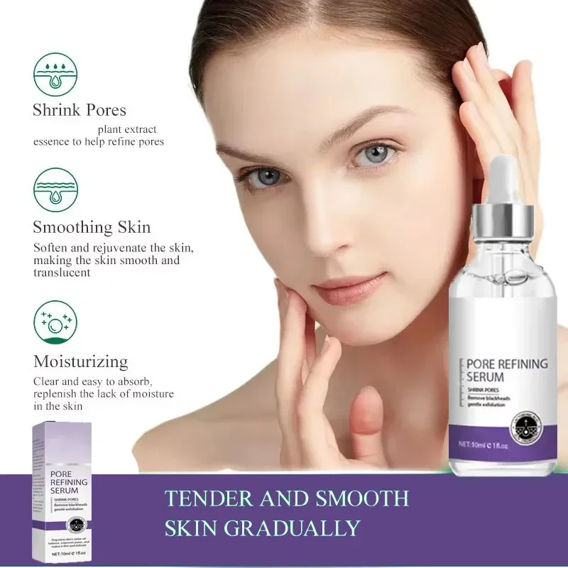 

Pore Shrinking Facial Essence Oil Control Repair Nourishing Remove Large Pores Firming Essence Moisturizing