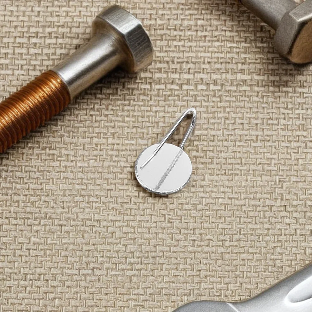 

20Pcs DIY Earring Bezels Stainless Steel Hooks Cabochon Setting Trays Jewelry Making Supplies Silver Dangle Earrings