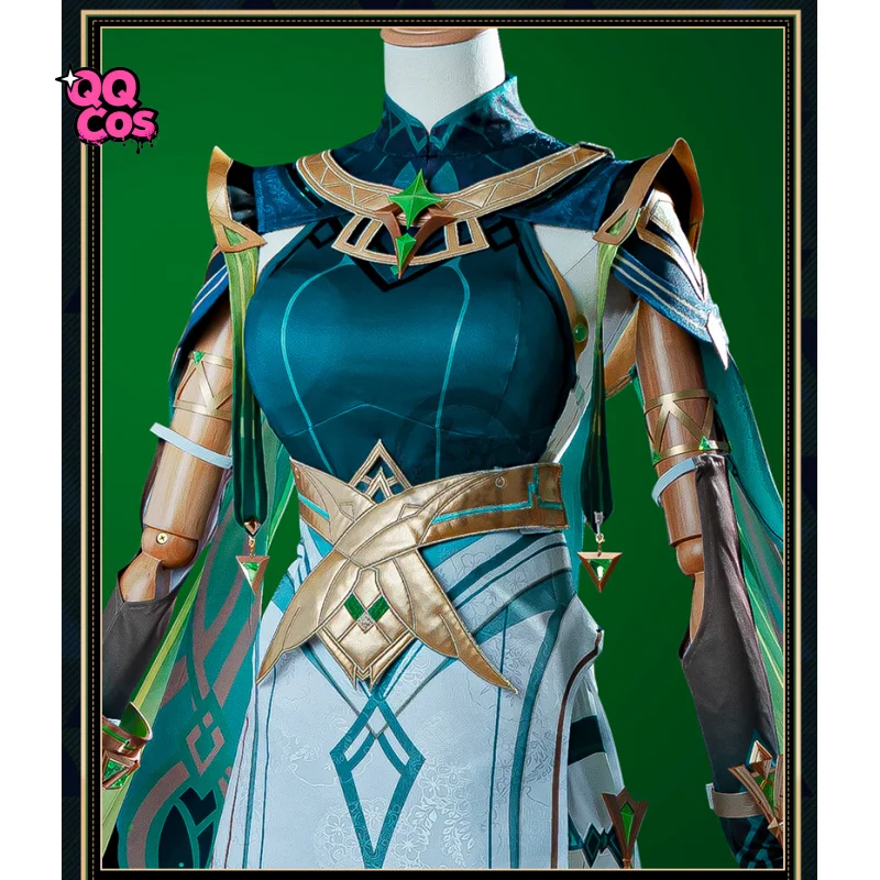 جينشين إمباكت نيفر أغنية ويلكين مون حفلة عيد الميلاد ملحقات موحدة رائعة مجموعة كاملة QQcos