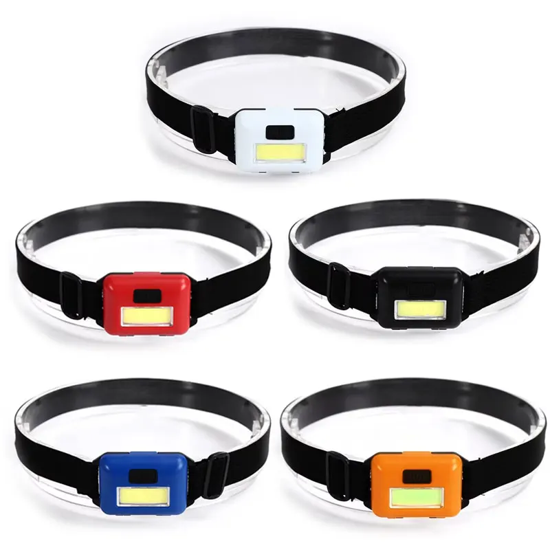 Mini COB Headlight LED Headtorch Waterproof Headlamp Head Flashlight Torch Lanterna For Outdoor Work Camping Fishing Riding