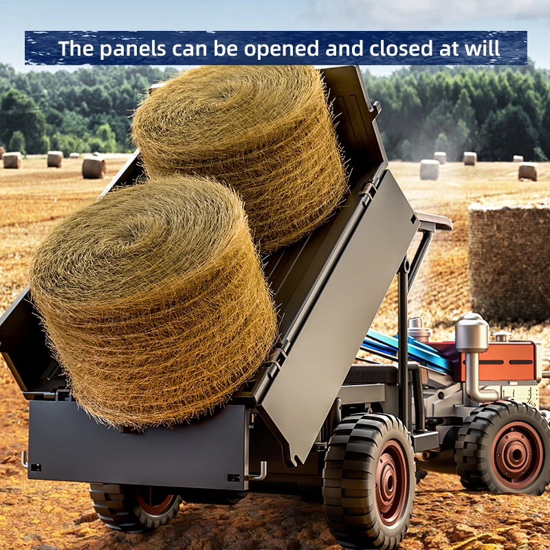 รถแทรกเตอร์บังคับวิทยุ JJRC รุ่นใหม่ C8836 ระบบควบคุมแบบสัดส่วนเต็มรูปแบบ ขับเคลื่อน 4 ล้อ รถของเล่นจำลองสำหรับเด็ก ของขวัญคริสต์มาส