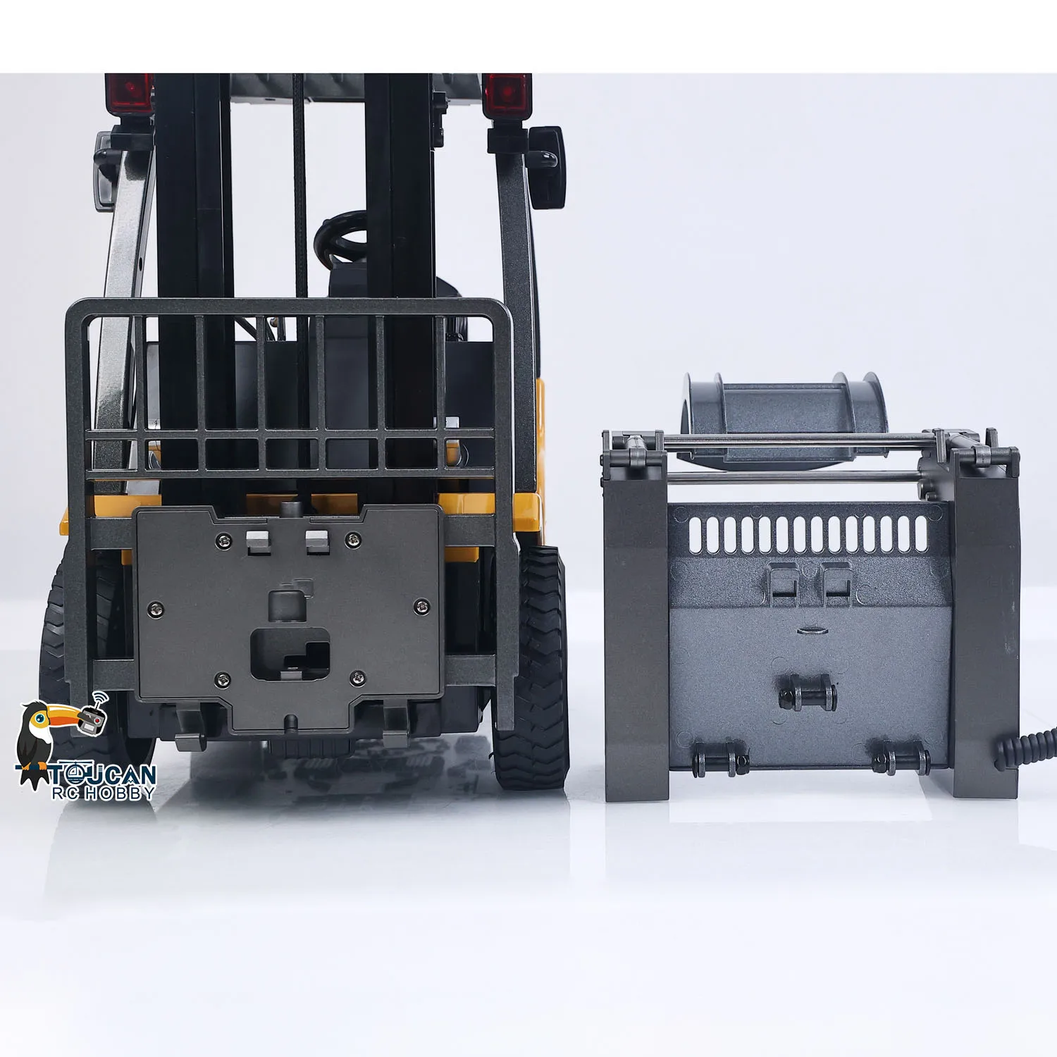 Neues HUINA 1577 1/14 RC Gabelstapler 14CH RTR Elektrisches Hebezeug mit Sound- und Lichteffekten Ferngesteuertes Fahrzeugmodell Geschenk – Detail 8
