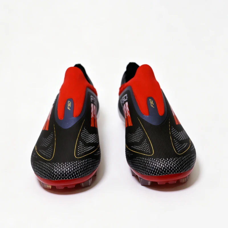 Laceless Mens Soccer Shoes Boys F50 TF/FG Training Football Sneakers for Youth Turf Soccer Cleats Chuteira Campo 35-45