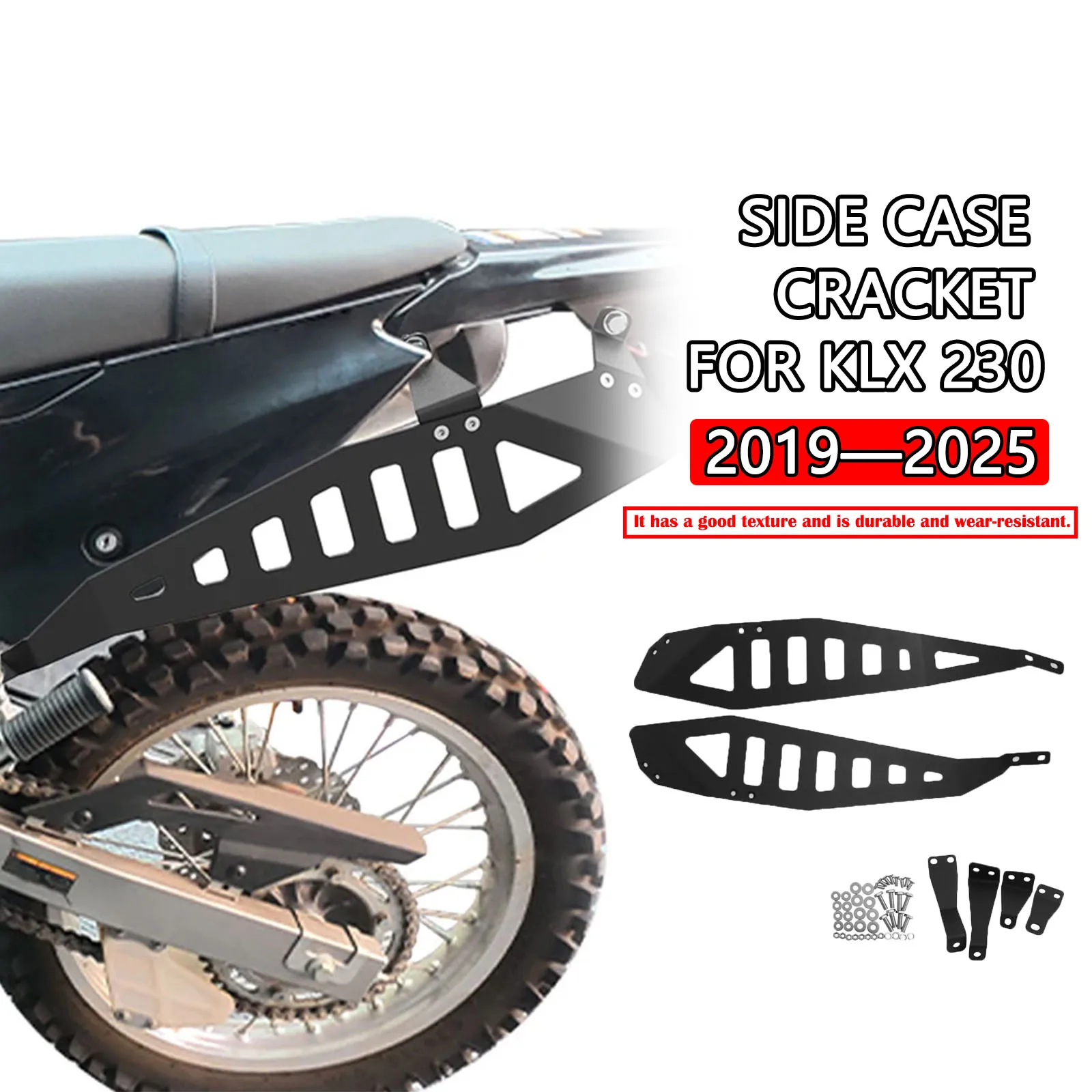 

Кронштейны для бокового кармана багажника, кронштейн для боковой сумки, боковой кронштейн для багажа, держатель для Kawasaki KLX230 klx230 2019-2024 2025