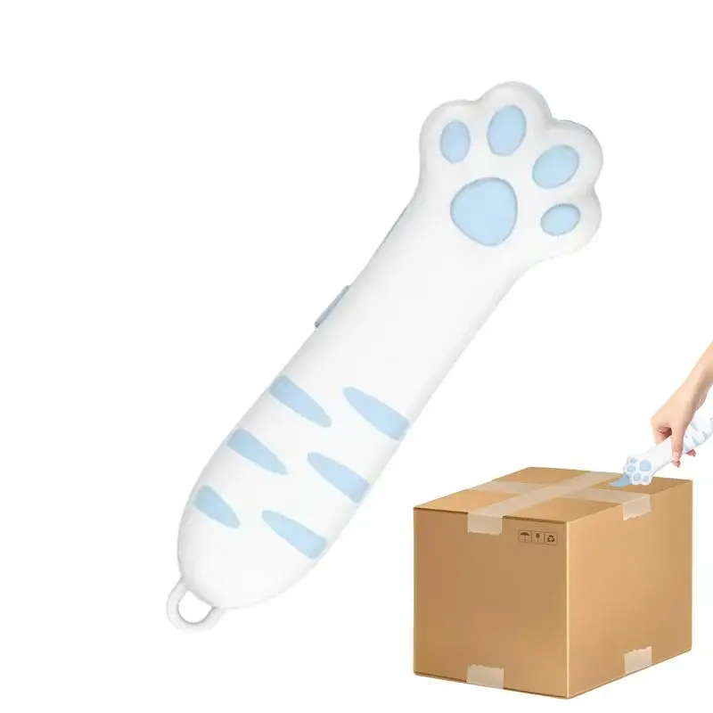 Cat Paw Retractable Box Cutter Telescopic Package Opener Portable Cat Paw Envelope Slitter Cute Tool For Opening Packages