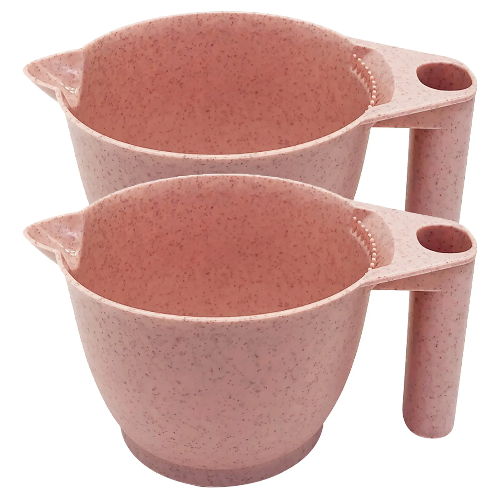

2Pcs Mixing Bowl for Hair Wear-Resistant PP Material Tint Bowls for Professional Salon DIY Hair Coloring Kits