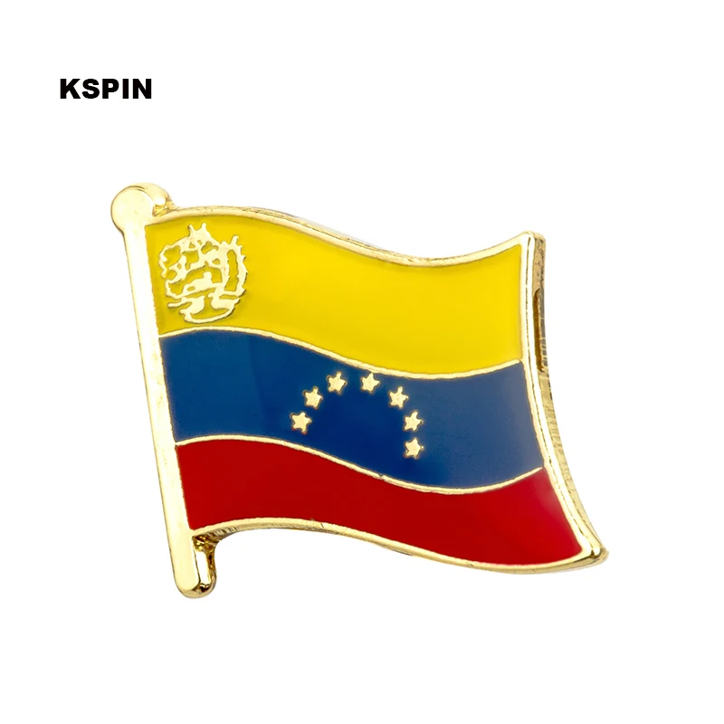 Venezuela Flag Badge Brooch Natinal Lapel Pins Flag Lapel Pins Country Flag Badge