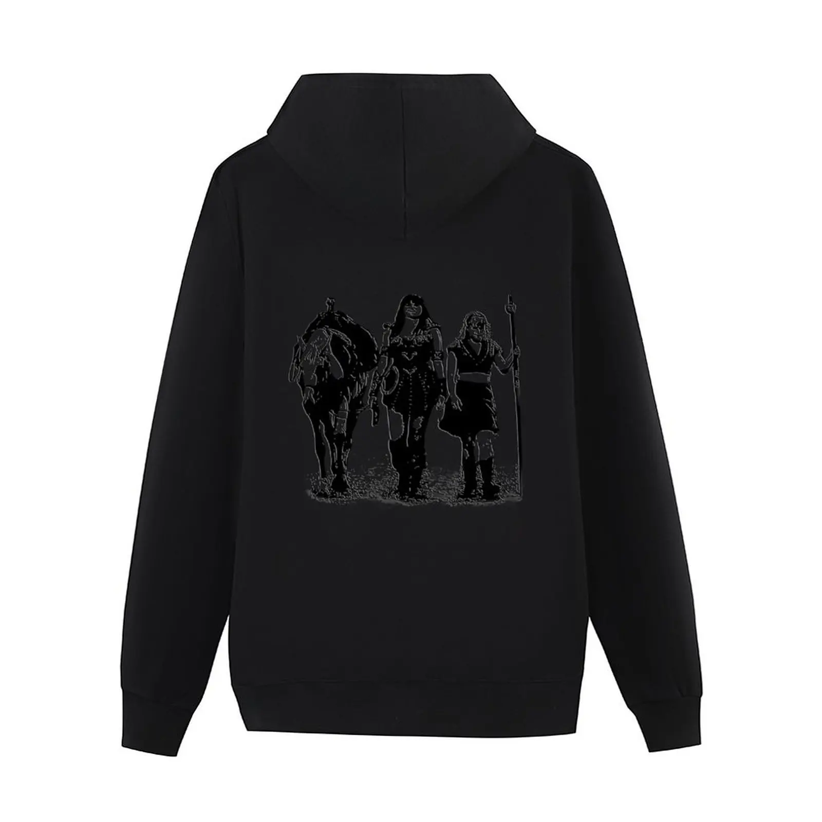 walk with the warrior Hoodie graphic t shirts men korean clothes mens designer clothes autumn tracksuits