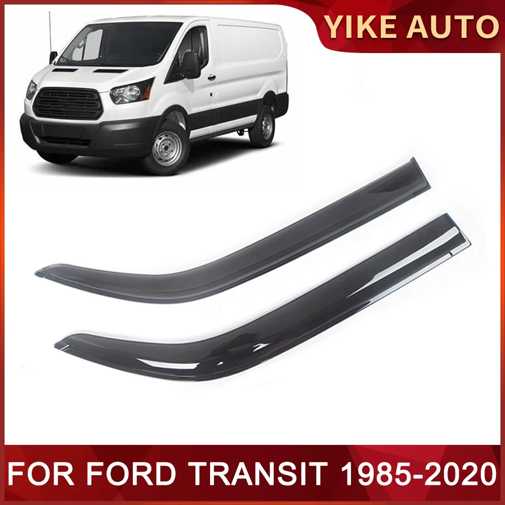 

Window Visor for FORD TRANSIT 1985-2020 Door Visor Wind Sun Rain Guards Side Window Wind Deflectors Auto Parts Parts