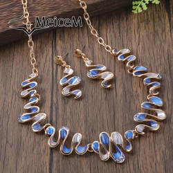 New in Necklace Trendy Rhinestone Decoration Geometry Collar Choker Beauty Jewelry Women Christmas Gift 2023 Necklaces for Women