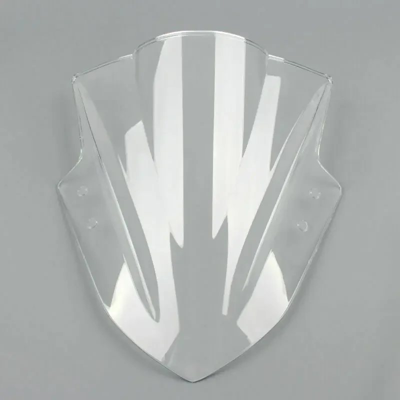 Motorcycle Clear Double Bubble Windscreen Windshield Screen ABS Shield Fit For Kawasaki EX300 Ninja 300 2013-2017