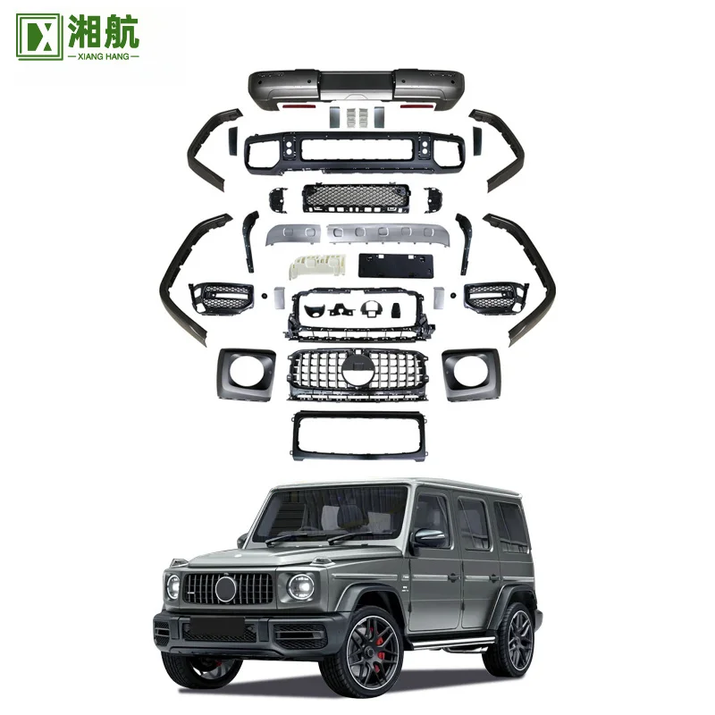 

Suitable for Mercedes-Benz G-Class W464 2019+ Upgrade G63 Surround Bumper Headlight Taillight