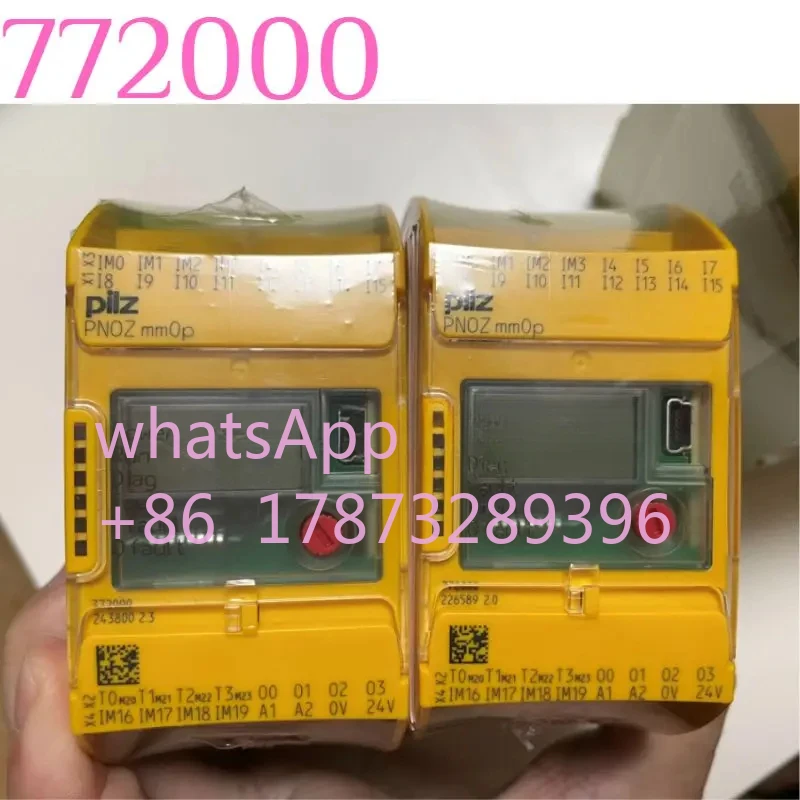 

Used Original PILZ Programmable Safety Relay, 772000