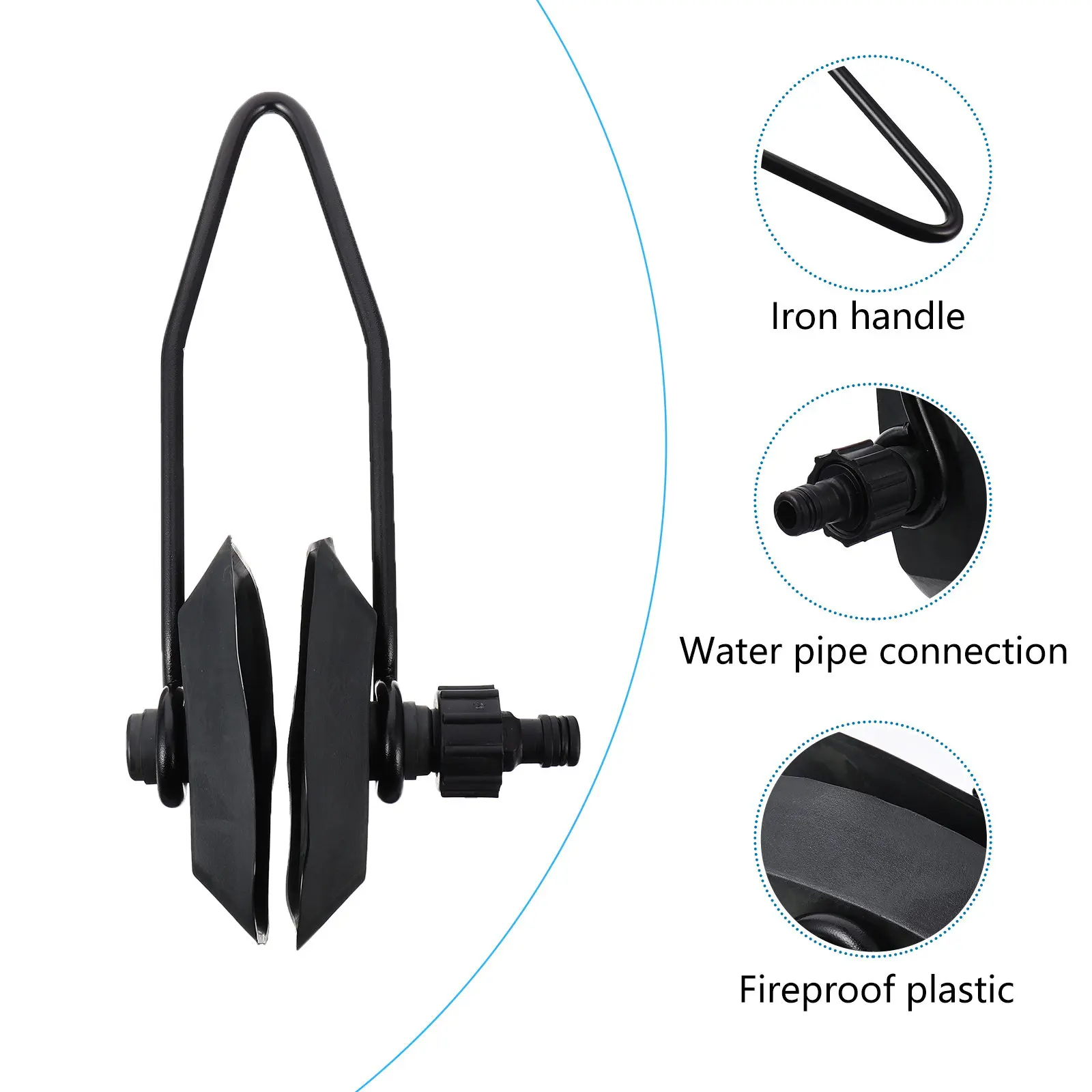 Universal Motor Flusher Ear Muff Cups for Outboard Engine Flushing Salt Sand Silt Alkali Rectangular Reinforced
