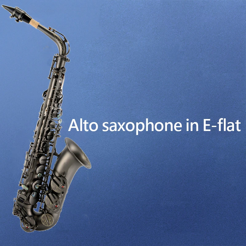 SAX Alto Eb Saxophone Instrument Matte Black Nickel Process Alto Sax Y-AS-990