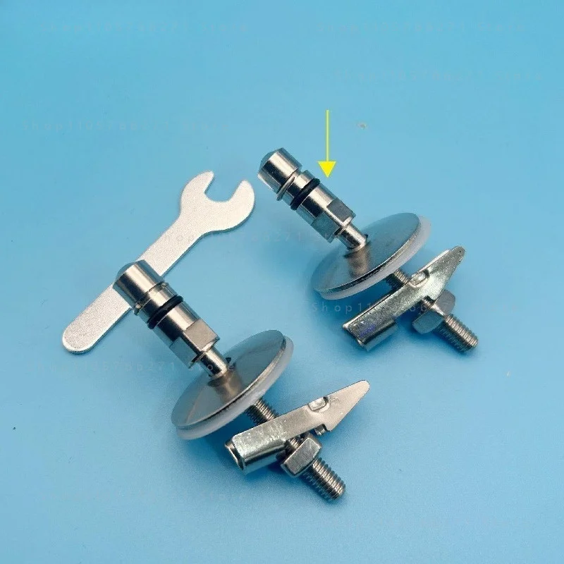 For toilet seat shock absorber cushion shaft control descending shaft