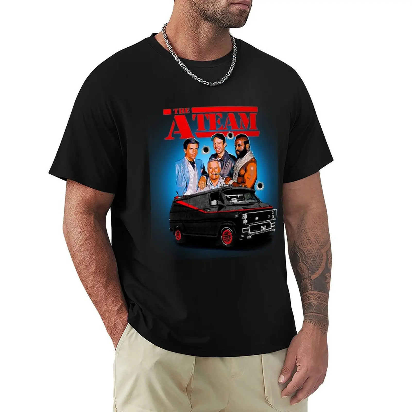 All-risk agency, the a team T-Shirt High Quality Durable T-Shirt