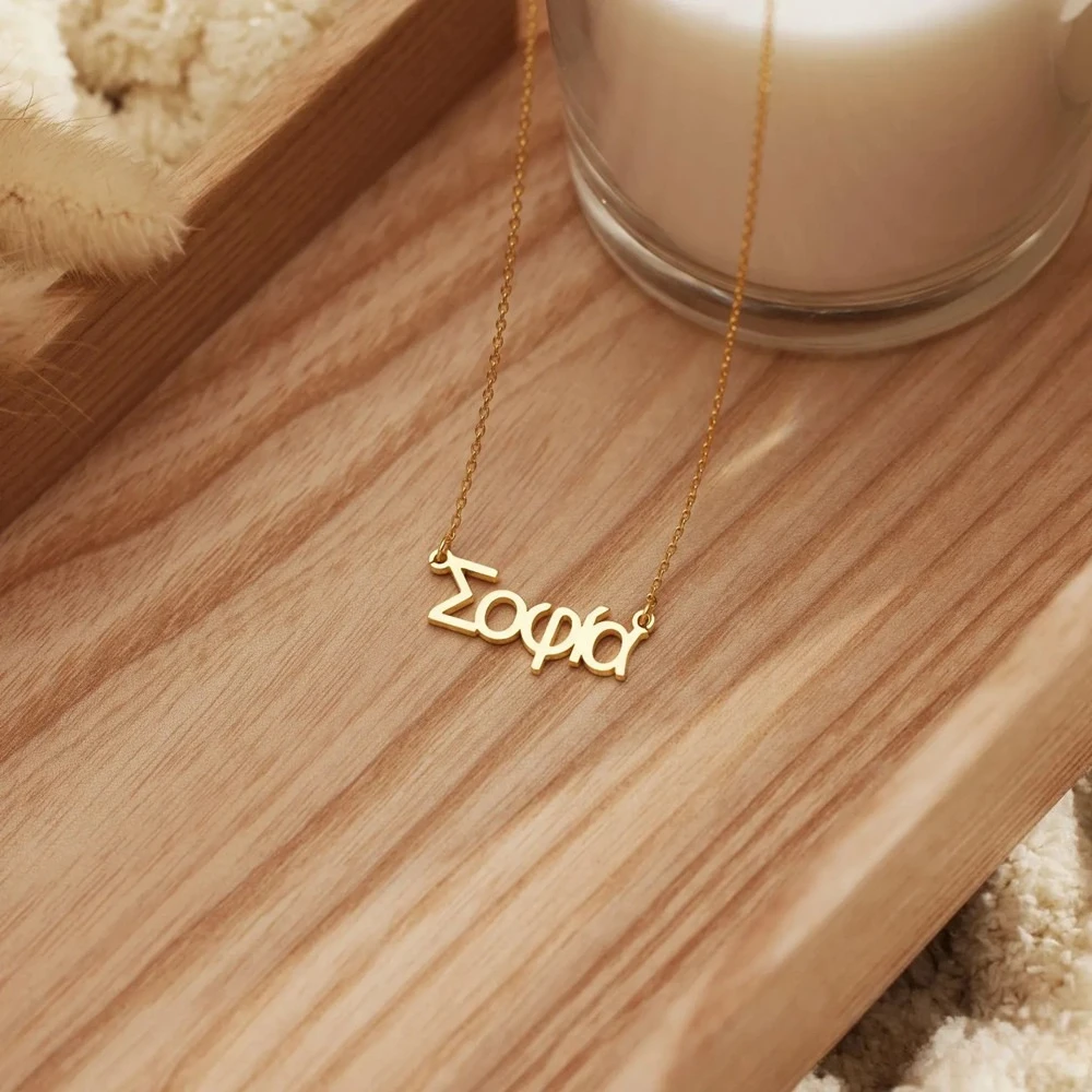 Spersonalizowany grecki naszyj – Cross Pendant Necklace Gold recenzja i cena