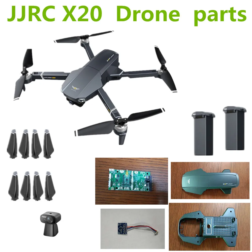 JJRC X20 Drone Battery Original Accessories 11.1 V 3000mAh Propeller Maple Leaf / Use For JJRC X20 Dron Spare Parts