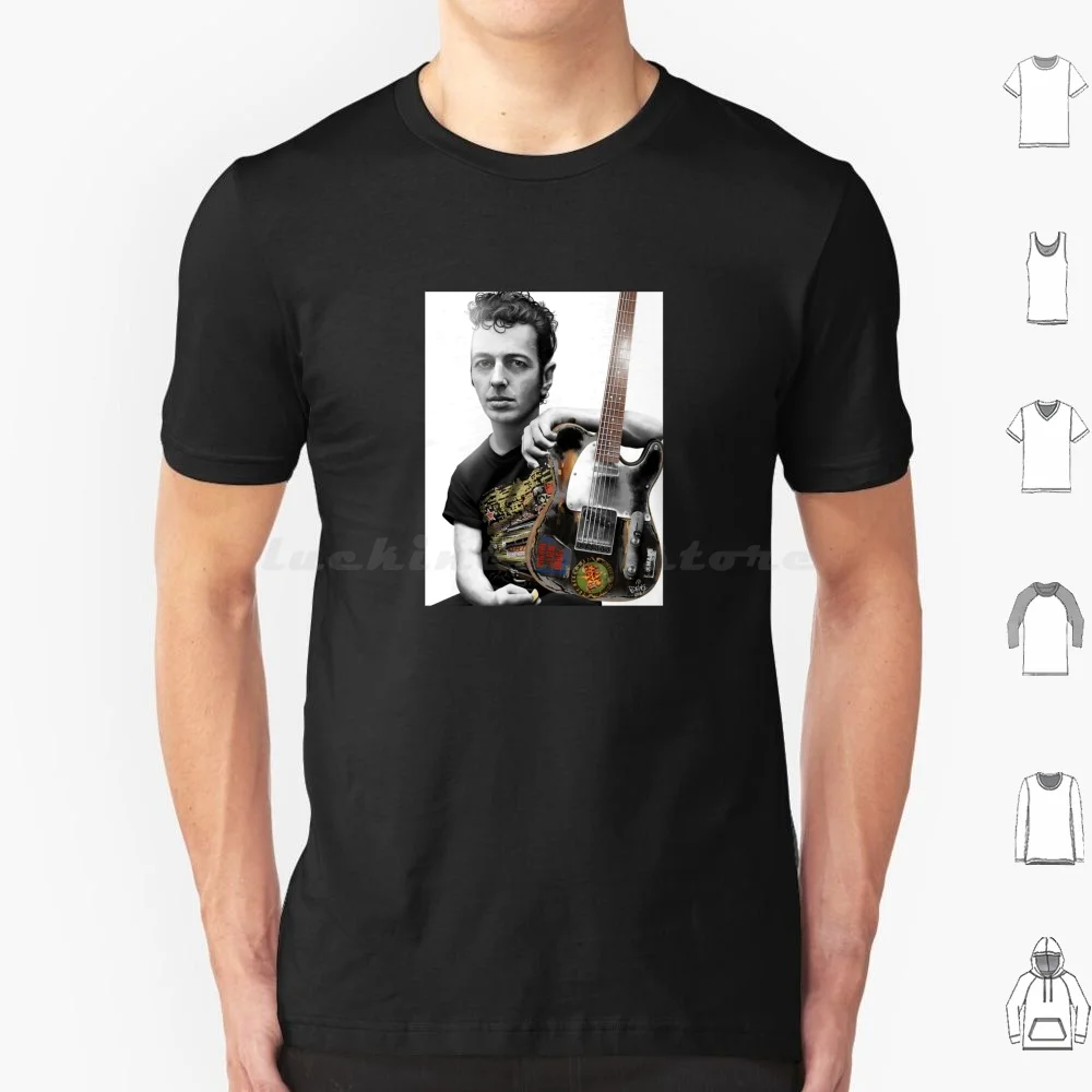 

Футболка Sirah Benjo Joe большого размера из 100% хлопка Joe Strummer Music Band Strummer Guitar Punk London Calling Joe