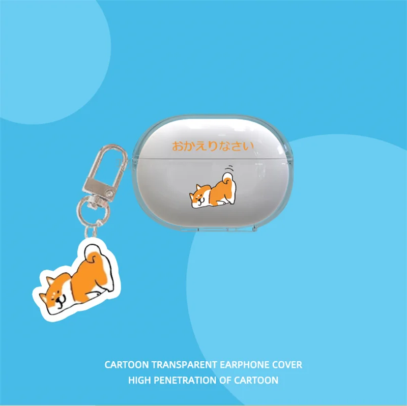 واضح Freebuds Pro 5 غطاء لهواوي Freebuds Pro5 حافظة الكرتون الصينية ديكور لهواوي براعم برو 5 حافظة براعم مجانية Funda #4