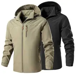 Winter Largo Size Parka Men Thick Warm Mountaineering Jacket Men Windproof Waterproof Parka Men Outdoor Casual Sport Jacket Male