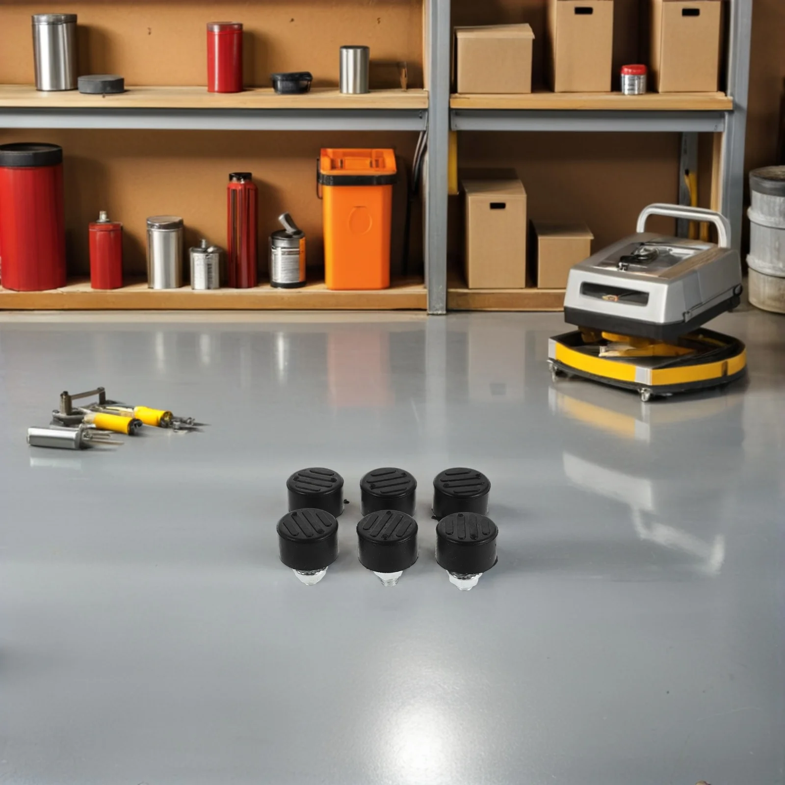 

10pcs Motorcycle Kickstand Pads Rubber Anti-Vibration Shock Absorption Stable Parking Electric Scooter Floor Mat Cushion Side