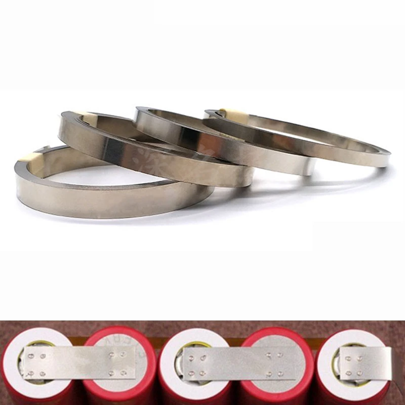 Battery Nickel Strip 5 10 mm Nickel Plated Steel Belt Strip Connection Piece 18650 Battery Spot Welding Nickel Sheet Tools