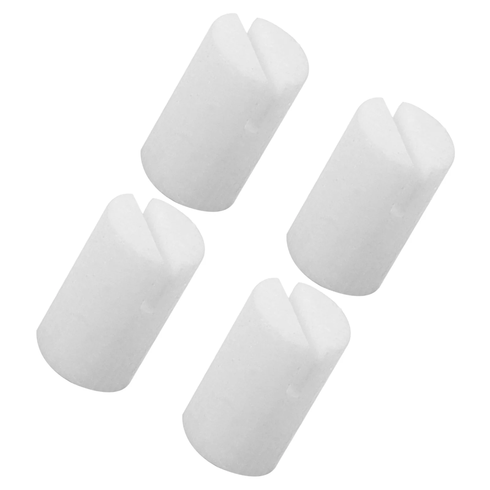 

4Pcs Banjo 5 String Nut Ox Bone Material Strong Resonance Essential Accessory for Players Banjo Nuts Bone Nut Blank