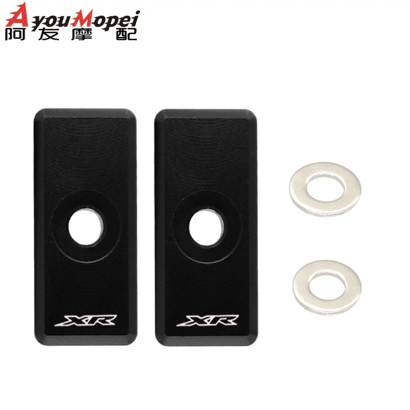 Extremos de brazo de rueda trasera de motocicleta XR 125L 150L 190L, accesorios XR para HONDA XR190L XR125L XR150L, ajustador de cadena, tapa de extremo basculante