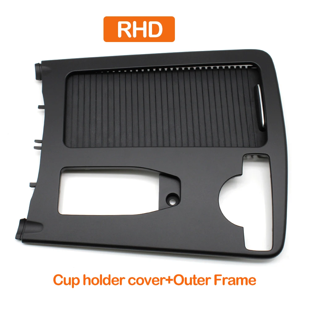 Schwarz Wasser Tasse Halter Rollladen Äußere Rahmen Abdeckung Trim Für Mercedes Benz C E Klasse W212 W204 C180 C200 C220 C250 C300 – Detail 12