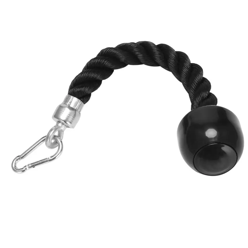 

Portable Triceps Pull Down Rope Heavy Duty Multi-Use Gym Pulldown Rope Stable Nylon Training Tension Rope Fitness Equipment