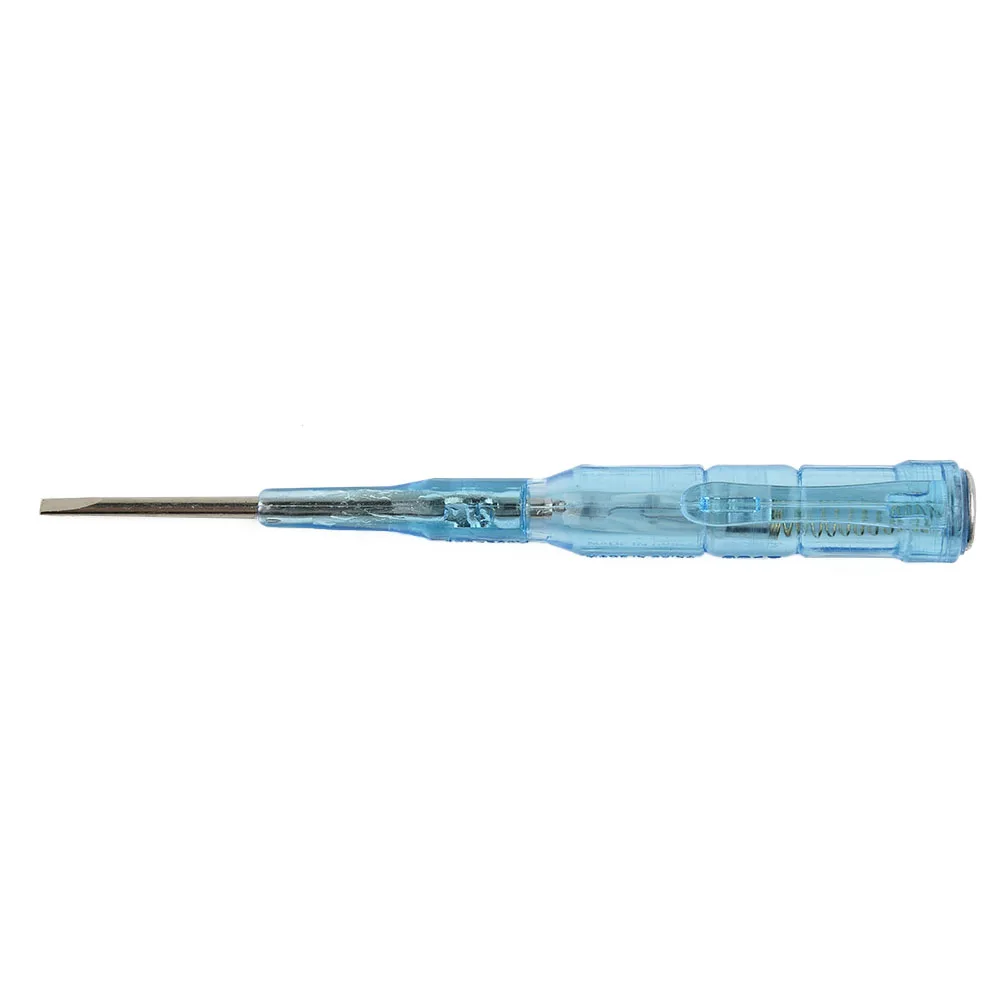 Electric Tester Test Pen Portable Flat Screwdrive Electric Tool Voltage Tester Electric Alert Tester Volt Test Pen Handle Tools